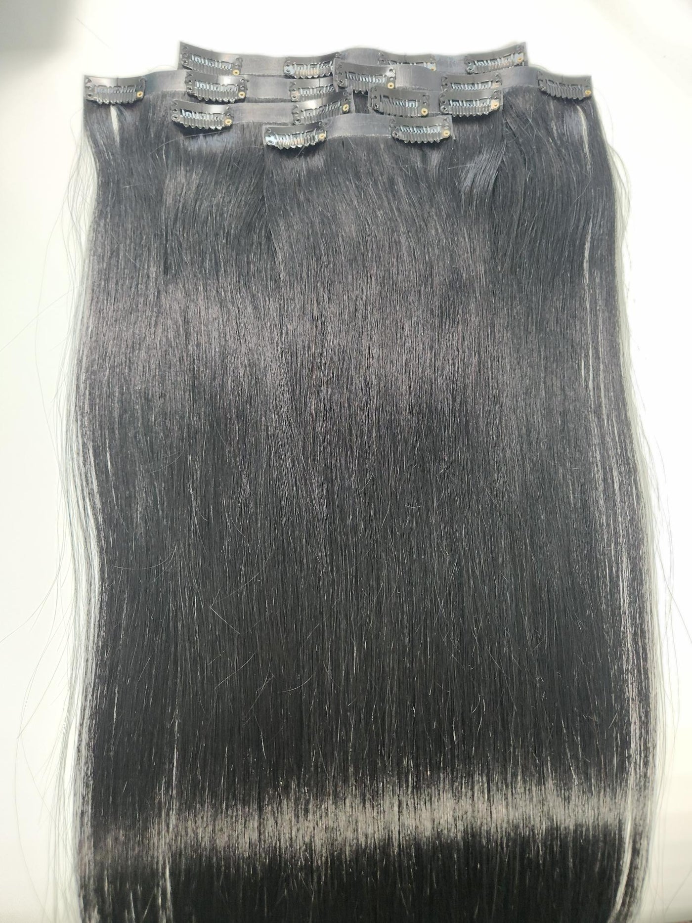 European Straight Seamless Clip-ins