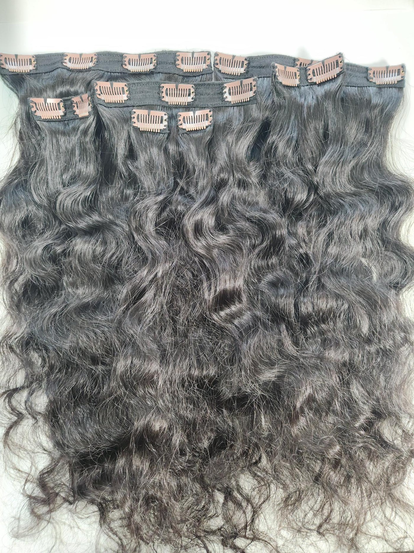 Indian Raw Curly Seamless Clip-ins