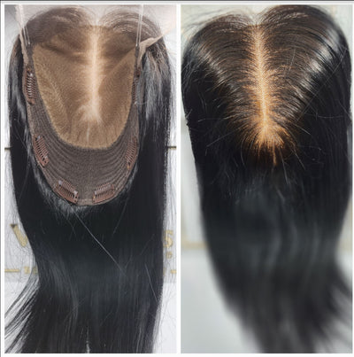 8x8 Mini Wig with 5x5 Fake Scalp Closure